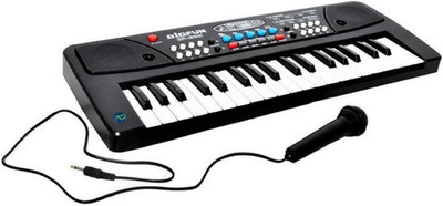 

Amazia 37 Key Piano Keyboard with Recording and Mic & Charger.(Black)