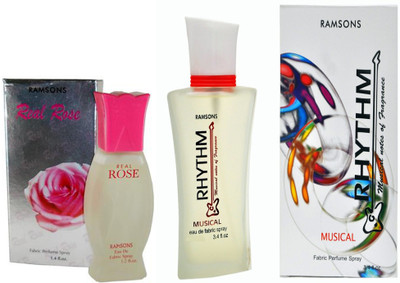 

RAMSONS RHYTHM MUSICAL PERFUME 100 ML+ REAL ROSE PERFUME 40 ML Eau de Parfum - 100 ml(For Men)