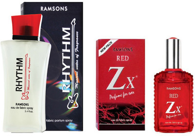 

RAMSONS RHYTHM PERFUME 100 ML+ RED ZX PERFUME 30 ML Eau de Parfum - 100 ml(For Men & Women)