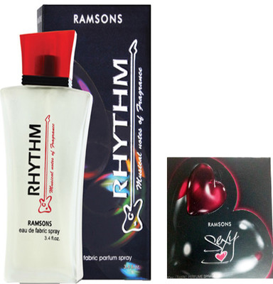 

RAMSONS RHYTHM PERFUME 100 ML+RED SEXY HEART PERFUME Eau de Parfum - 30 ml(For Men & Women)