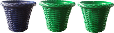

SHOPTICO Plant pots Plant Container Set(Plastic)
