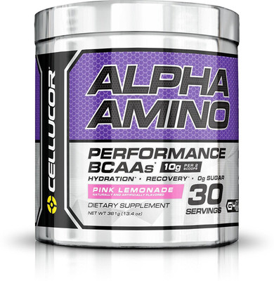 

Cellucor Alpha Amino (Pink Lemonade) BCAA(381 g, Pink, Lemonade)