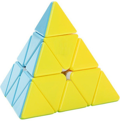 

M-Alive Triangle Pyraminx Rubik Piramide Smooth Fast Cube Bright Color Simple And Best(1 Pieces)