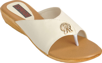 

ESPRADO Women White Wedges
