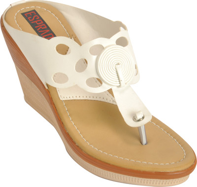 

ESPRADO Women White Wedges