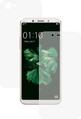 CASE CREATION Front and Back Screen Guard for Oppo F5(Pack of 2)