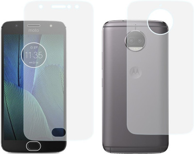 CASE CREATION Front and Back Screen Guard for Motorola Moto G5s Plus(Pack of 2)