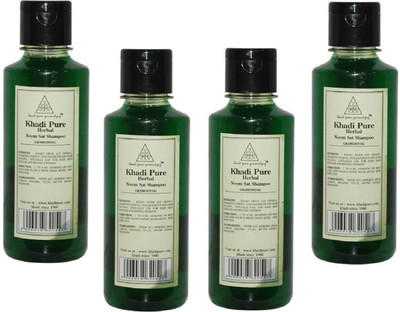 

KHADI PURE GRAMODYOG HERBAL NEEM SAT SHAMPOO(840 ml)