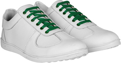 

Koxko Premium Outdoors Faux Leather Casual Shoes for Men Casuals For Men(White