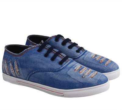 

Crunx Achilleo Canvas Shoes For Men(Blue