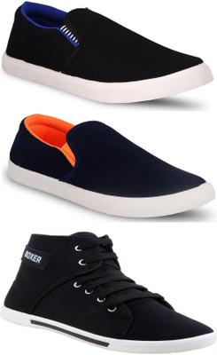 

Jetter Slip On Sneakers For Men(Black