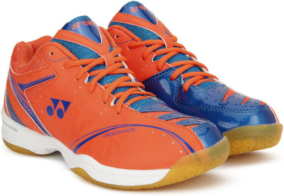 

Yonex SHB300EX Badminton Shoes For Men(Orange, Blue