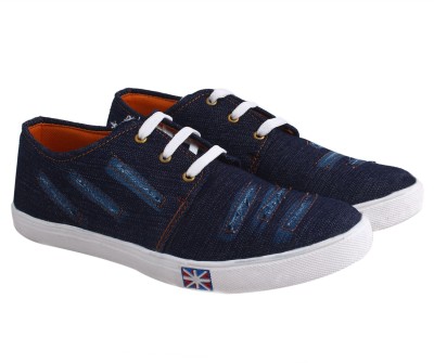 

Crunx Achilleo Canvas Shoes For Men(Blue