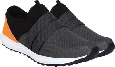 

NRGY Go Run Running Shoes For Men(Grey, Orange, Dgrey;orange