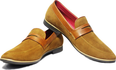 

BLUE FOX Loafers For Men(Tan