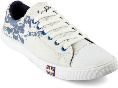 

GSTM Synthetic Leather Casual Partywear Wedding Sneakers Shoes For Men's And Boys White Colour Sneakers For Men(White