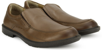 

Woods by Woodland Slip On For Men(Brown
