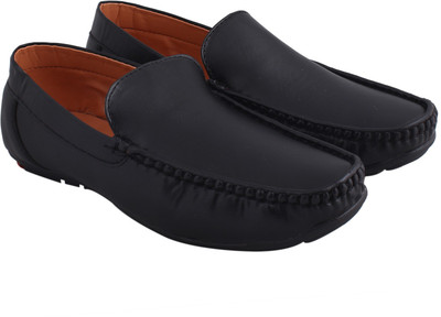 

Crunx Moccasin Loafers For Men(Black