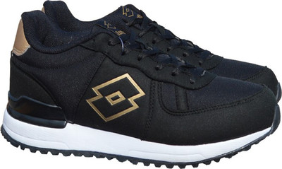 

Lotto Rochester Walking Shoes For Men(Black, Gold, Black/golden