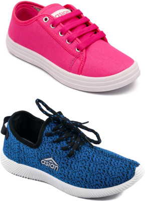 

Asian women's casual shoes combo pack of 2 Casuals For Women(Multicolor