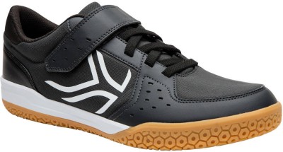 Decathlon Badminton Shoes For Men(Black 