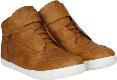 

Koxko Rock Outdoors Half Ankle Faux Leather Casual Boot Shoes for Men Casuals For Men(Tan