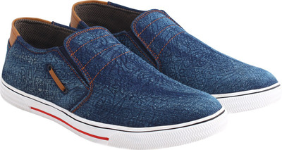 

Crunx Breathable Loafers For Men(Blue