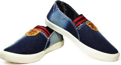 

BLUE FOX Loafers For Men(Blue