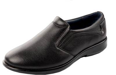 

Zebra Zebra Men's Formal Black PU Leather Shoe Slip On For Men(Black