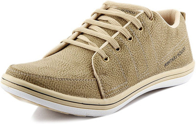 

GSTM Synthetic Leather Casual Partywear Wedding Sneakers Shoes For Men's And Boys Tan Colour Casuals For Men(Khaki