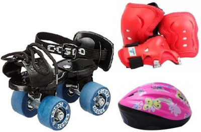 

Cosco Tenacity, Halmet,Guard In-line Skates - Size 6-12 UK(Multicolor), Blue