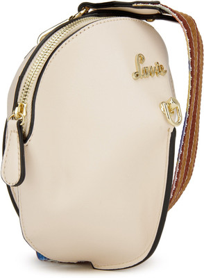 

Lavie Women Casual Pink PU Sling Bag