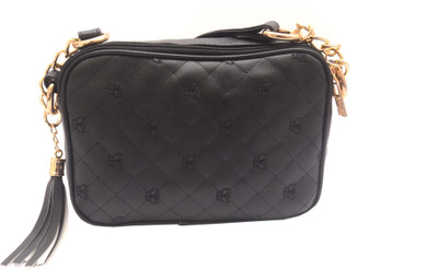 

ADORSY Girls Casual Black PU Sling Bag