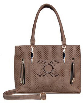 

Suprino Women Casual Brown Canvas Hand-held Bag