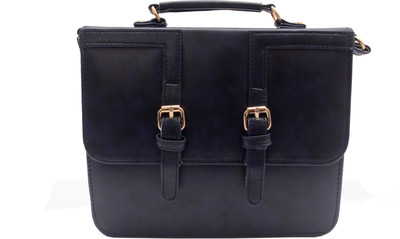 

ADORSY Girls Casual Blue Leatherette Sling Bag