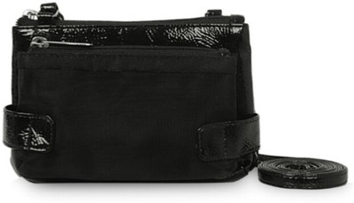 

Baggit Women Casual Black PU Sling Bag