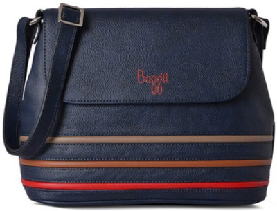 

Baggit Women Blue PU Sling Bag
