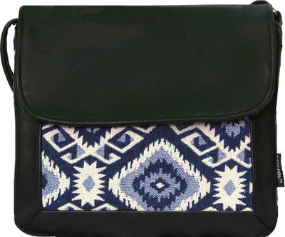 

Berserk Women Casual Blue Canvas, Leatherette Sling Bag