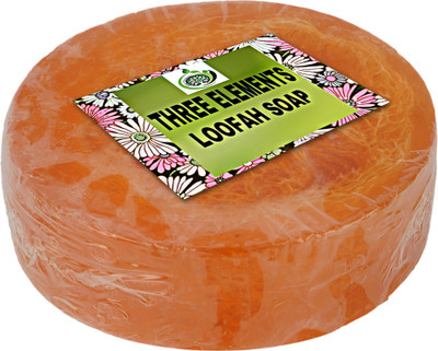 

Three Elements ORANGE LOOFAH SOAP TO REMOVE DEAD SKIN(125 g)