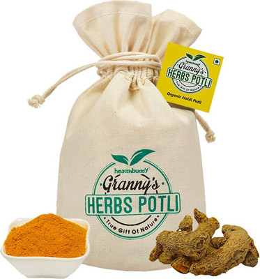 

Healthbuddy Granny's Herbs Organic Haldi Potli 100 gm(100 g)