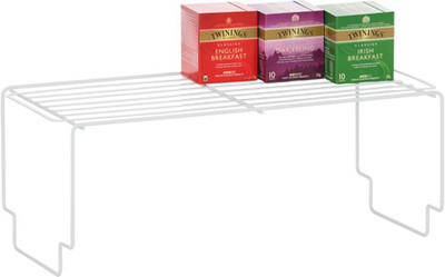

Howards Stackable Shelf Large Steel Kitchen Rack(White)