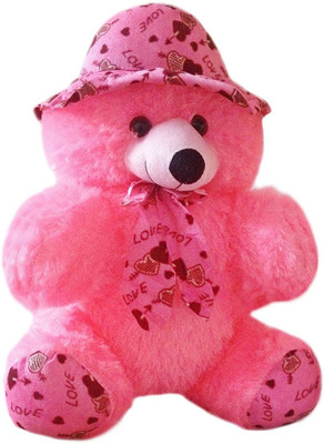 

Toyz Avenue Stuffed Pink Cap Teddy Bear For Kids - 52 cm(Pink)
