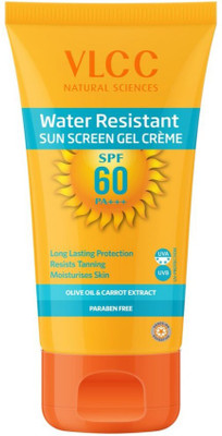 

VLCC Water Resistant Sunscreen Gel Creme - SPF 60 PA+++(100 g)