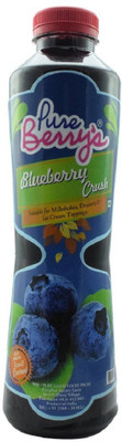 

Pure Berry Blue Berry Crush Whole Pieces Blueberry(750 ml, Pack of 1)