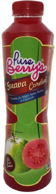 

Pure Berry Pink Guava Syrup Pink Guava(750 ml, Pack of 1)