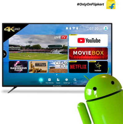 CloudWalker 65 inch Ultra HD (4K) LED Smart TV (Cloud TV 65SU) is a best LED TV under 60000