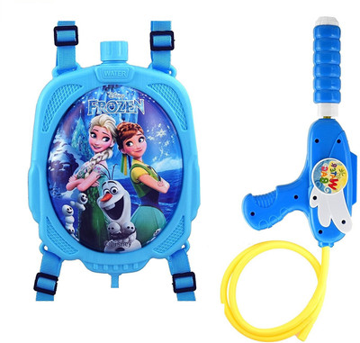 

Zest 4 Toyz Pressure Water Gun Pichkari with Tank, Holi 1.25 Litre - Frozen 210 Princess(Multicolor)