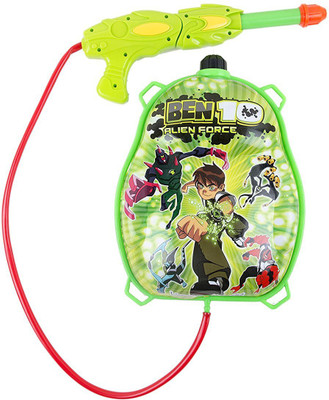 

Darling Toys Officially Licensed Ben10 Holi Pressure Water Gun Pichkari Tank Backpack | 3 Litre(Multicolor)