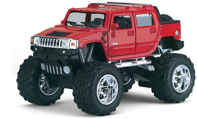 

Kinsmart 1:40 Scale Die-Cast 2005 H2 SUT Monster (Off Road) Hummer - Red(Red)