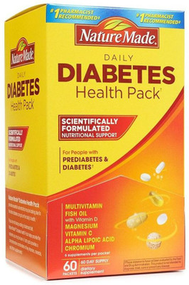 

Nature Made Diabetes Health Pack, 60 Packets(60 No)